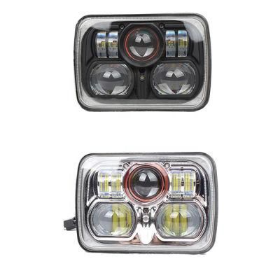 High Power LED Truck Headlights 55W 8000lm IP68 6000K 9-32V Headlight Lamp LED Jeep Headlight LED Headlight Bulb