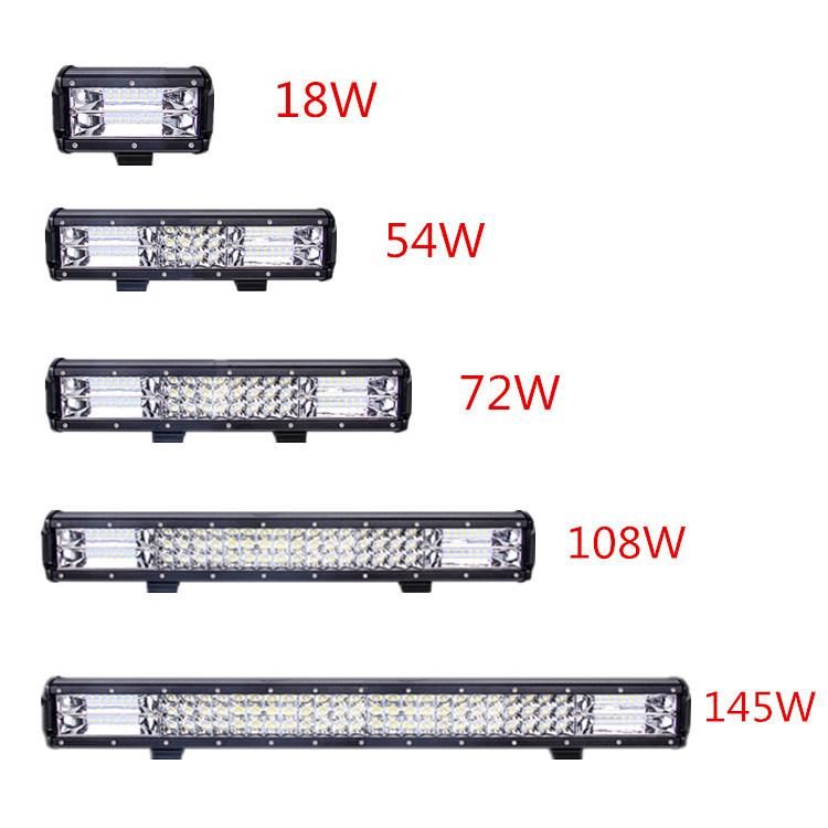 Super High Power 6000K LED Light Bar 94W 6000K IP67 LED Driving LED Light Bar Truck