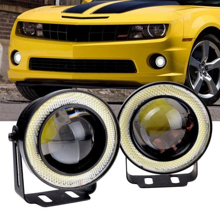 Car Accessories 30W LED 2.5inch 3inch 3.5inch COB Fog Angel Eyes Light