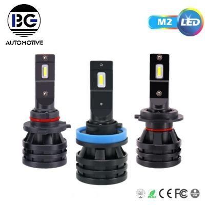 LED Head Light Fan Cooling X7 H11 H7 H4 Car LED Headlights