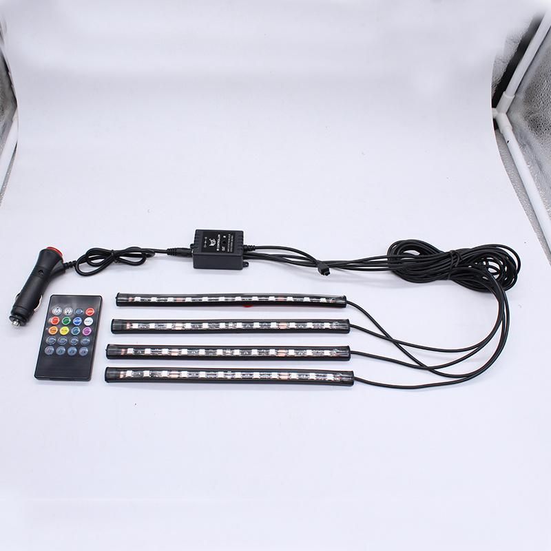 Auto Lighting System 36LED LED Car Lamp 48LED LED Strip 5050 Chip 12V Car Interior Atmosphere Light