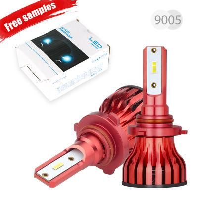 Manufacturer 6500lm 6500K 24W H11 Cooling Fan Car LED Bulb H1LED Headlight