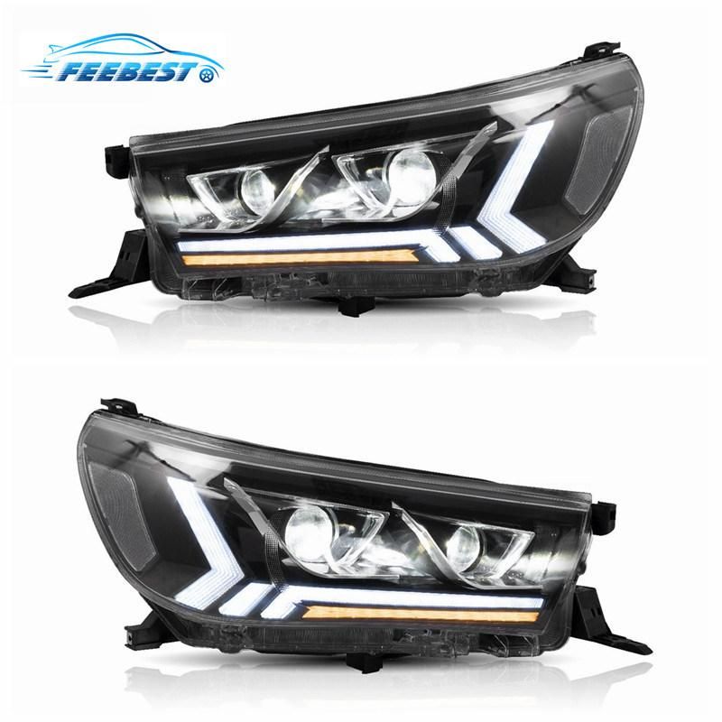 Full LED Headlights for Toyota Tundra 2007-2013 Sequoia 2008-2017 Head Lamp Cap Lamp