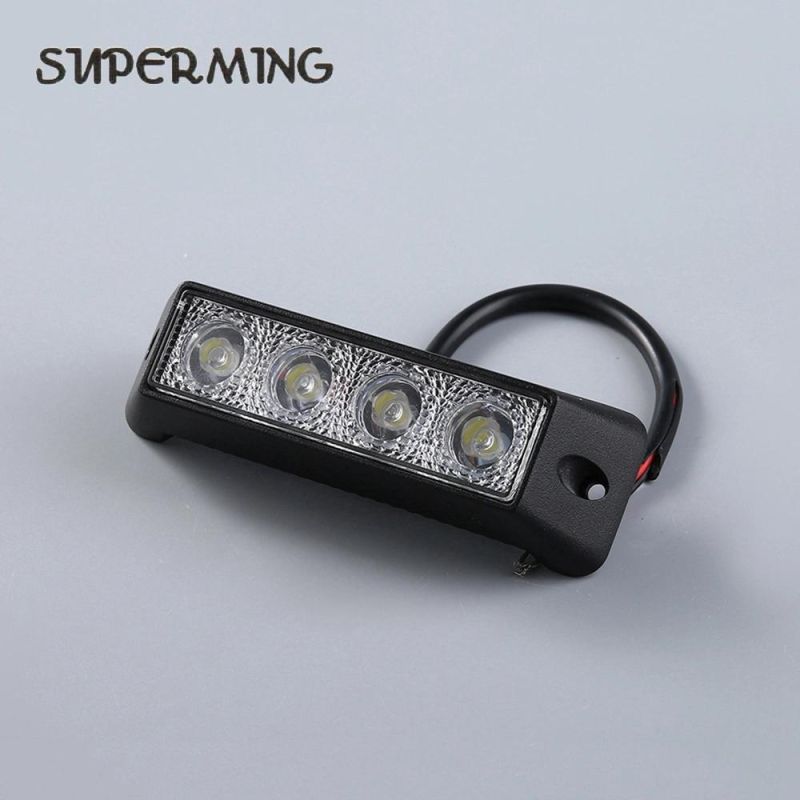 Hot White Amber LED Brake Light LED Work Light for SUV Car ATV UTV