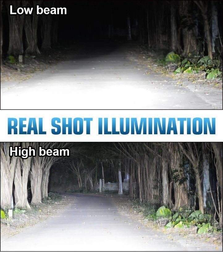 Popular Product H4 Hb2 9003 Car LED Headlight M3 Mini Bulbs High Low Hi Lo Beam Zes Chips 60W 12000lm 6500K Auto Lamps