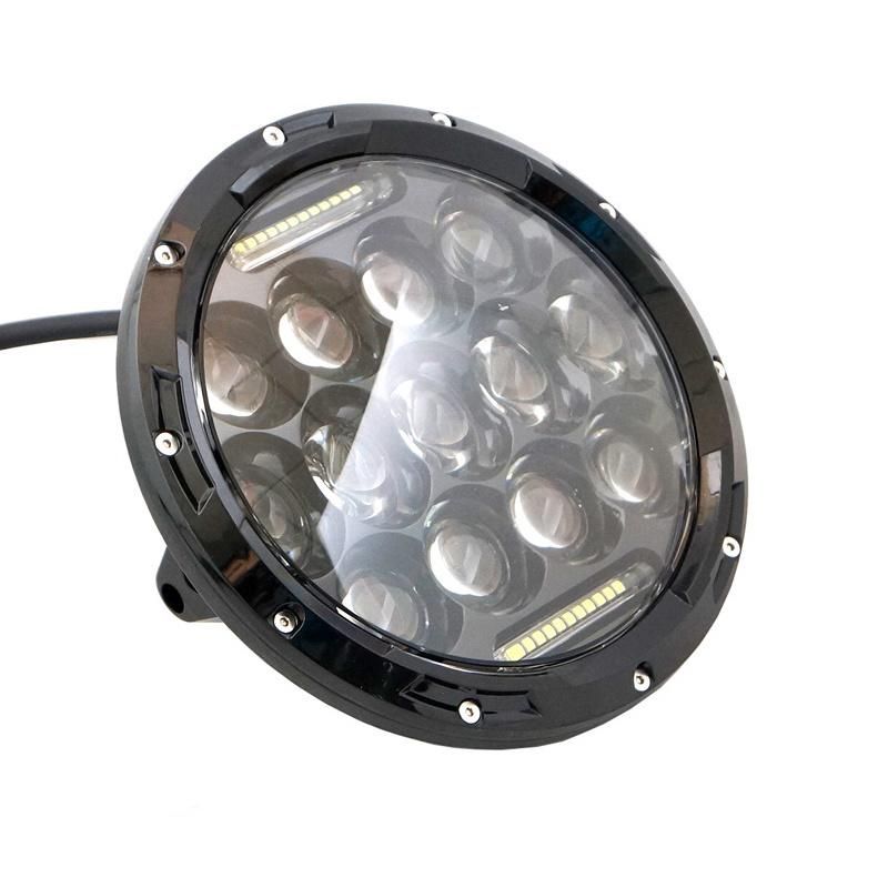 75W 7inch LED Round Headlight for Jeep Harley