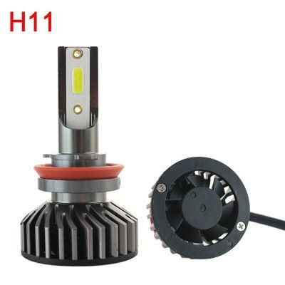 High Power 2PCS H4 H1 H3 H7 H11 H8 H9 H27 880 881 9005 Hb3 9006 Hb4 Car LED Headlight Bulbs 72W 10000lm Fog Light 3000K 6500K 10000K Auto Parts