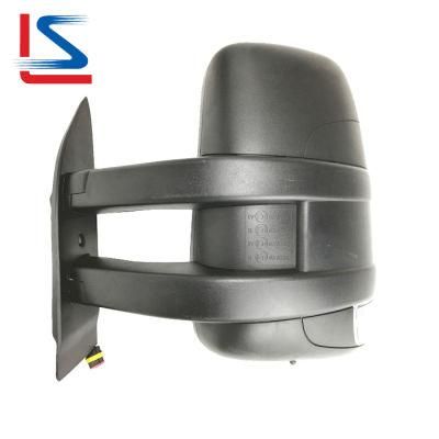 E-MARK Long Arm Side Mirror for Iveco Daily Van 2014 with Temperature Sensor 11line 5801552552 5801552553 Rearview Mirror