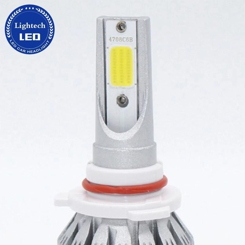 OEM C6 36W 3800lm 9005 LED Headlight for Automobiles