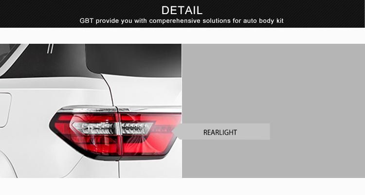 Gbt Car Auto Parts Rearlamps Rear Lights Fitted Year 2020-on for Nissan Patrol Y62 Rss Model