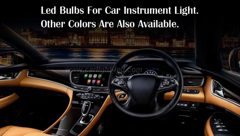 T3 12V Blue LED Auto Instrument Cluster Bulb Light