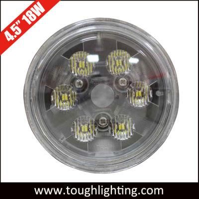 4.5&quot; 18W Round PAR36 LED Sealed Beam Work Lights for John Deere Tractors