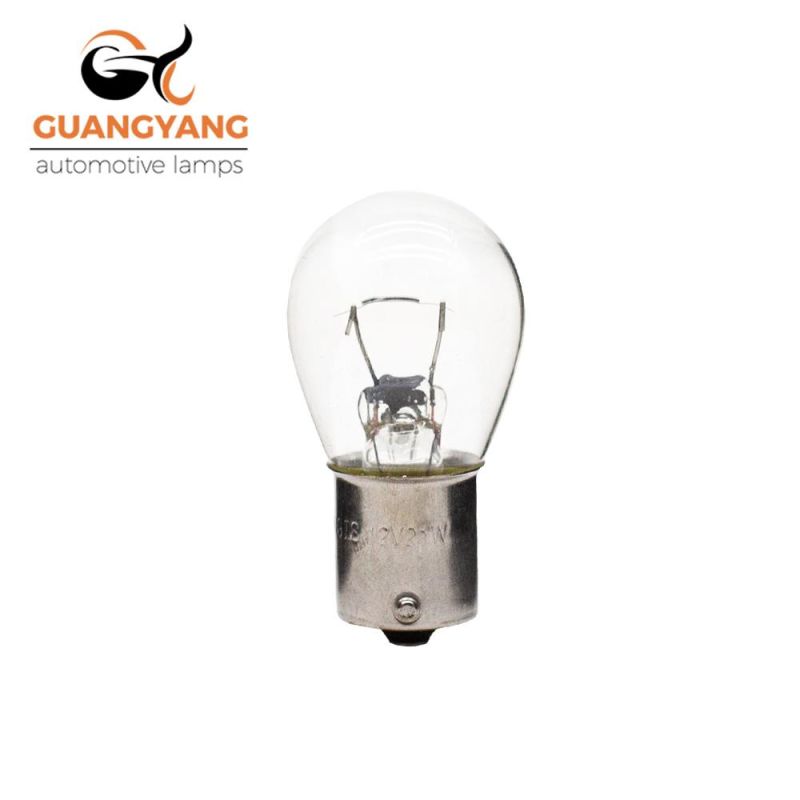 Auto Turning Bulb Halogen Bulb S25 Bau15s 12V 21W Clear