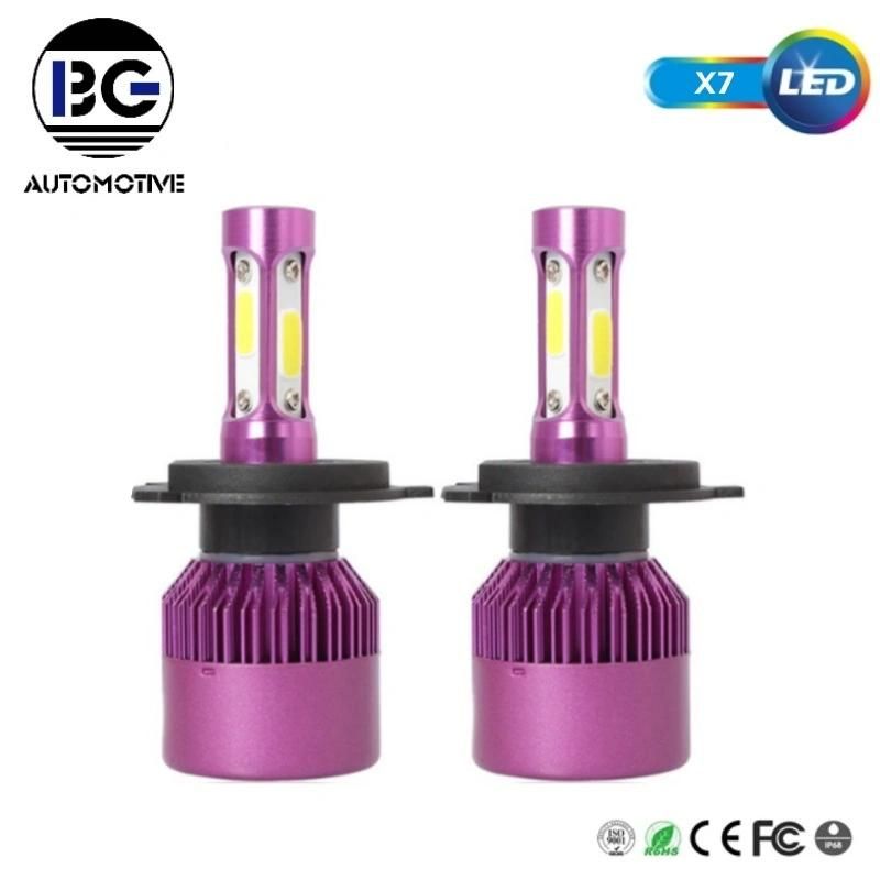 Wholesale Cheapest X7 Car LED Lighting 30W 6 Sides LED Auto Lamps LED Light Bulb H4 Auto Light H7 LED Car Light H11 9005 9006 5202 LED Headlight