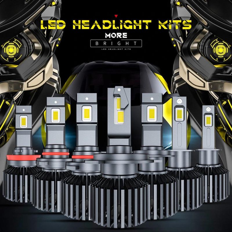 Dxz New LED Headlights 9005/Hb3 9006/Hb4 6500K Car Headlamp Hot Selling Automobile Bulbs LED Headlight Factory