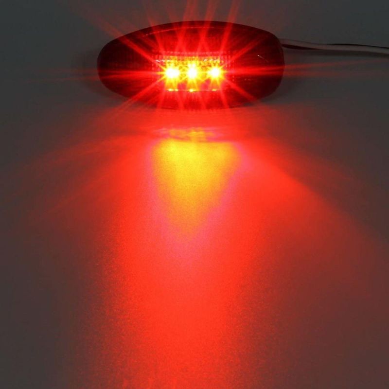 for Gmc and Chevrolet Silverado Smoke Lens LED Side Marker Lights Set