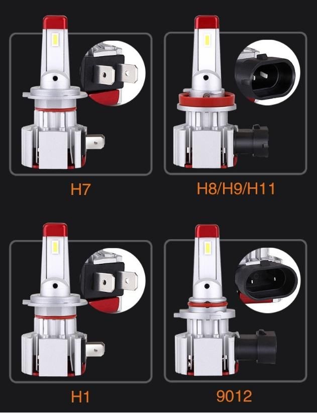 Factory Direct Sales X4 LED Headlight 9006 Hb4 Headlight Bulb Fog Lamp Conversion Cross-Border Selling