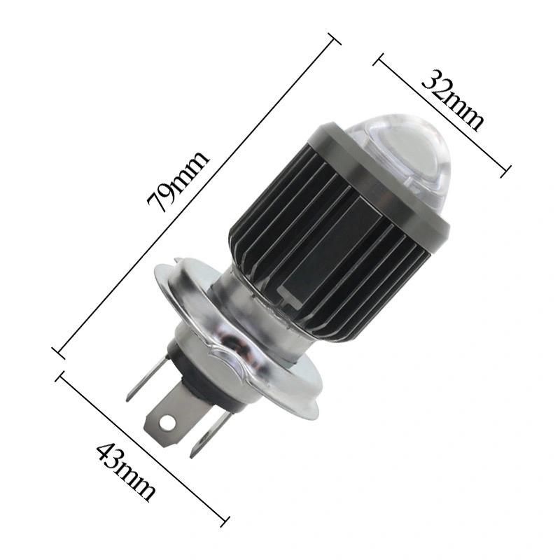 12V 35/35W Motorcycle Bulb with H4 Hi/Lo Beam Mini Lens Projection