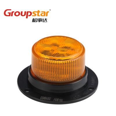 2 Inch Round 12V 24V Rear Position LED Outline Marker Lights Truck Trailer LED Auto Light