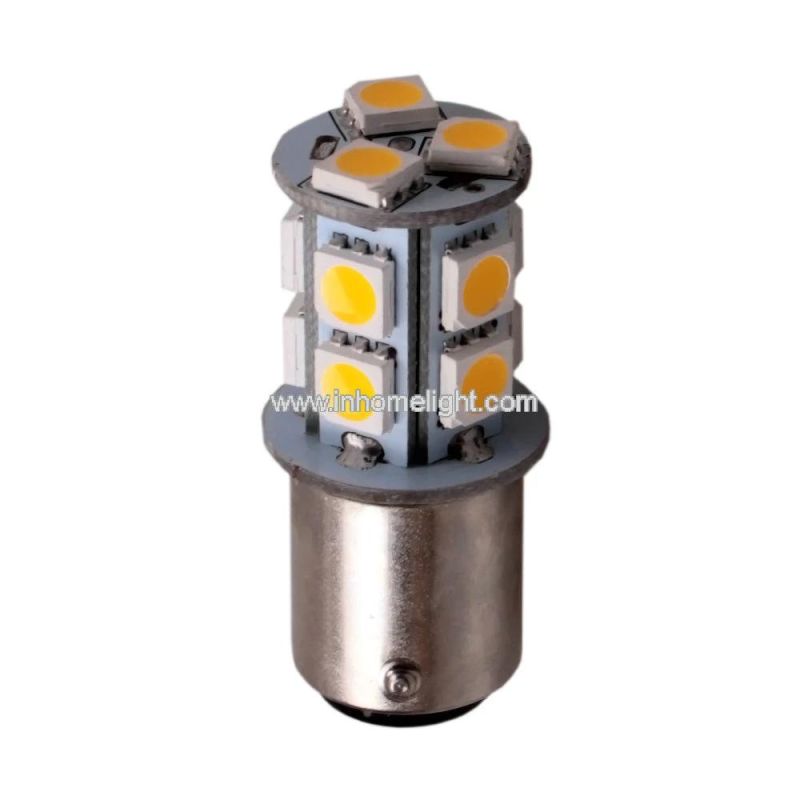 13SMD5050 T20 T25 Ba15s Ba15D P21W Ba15D 1156 LED Bulbs Turn Brake LED Car Lights for Boat, Yacht