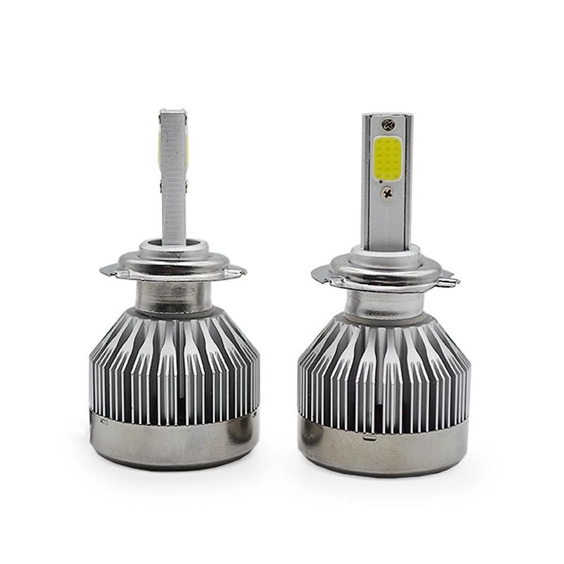 Waterproof Design Car LED Headlight C1 60W 6000lm H1 H3 H4 H7