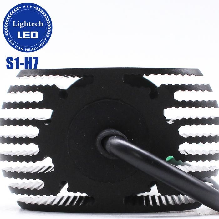 Lightech Super White S1 12V Automotive LED 8000lumen 72W Csp High Power H7 LED Headlights of Automobile Accessories