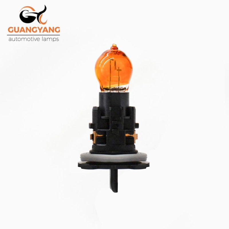 Manufacturer pH24W Fog Lamp Brake Light 12V 24W Amber Quartz Glass Amber Warm White Car Bulb Tail Light