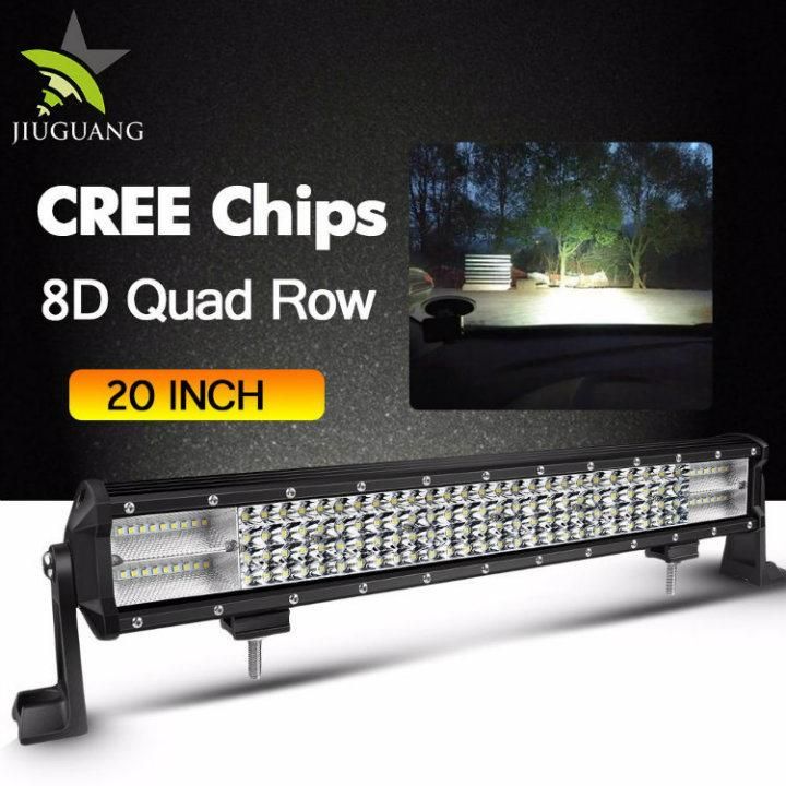 Super Bright 8d Reflector Waterproof IP68 468W 20inch CREE Four Rows Wholesale LED Light Bar