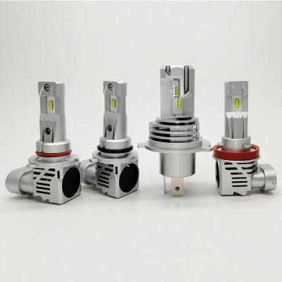 All in One H4 Car LED Headlight Bulbs Zes Hb3 Hb4 9005 9006 12V 24volt Auto H4 H7 M3 LED Headlights