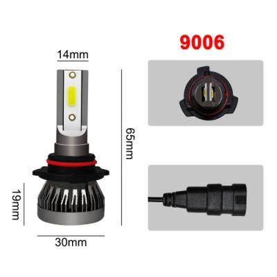 Car LED Headlight 6000K H4 H1 H3 H7 H11 H8 H9 9005 Hb3 9006 Hb4 Fog Light Bulb