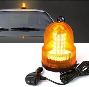 Super Bright Amber/Yellow Rotating Revolving LED Beacon Strobe Light