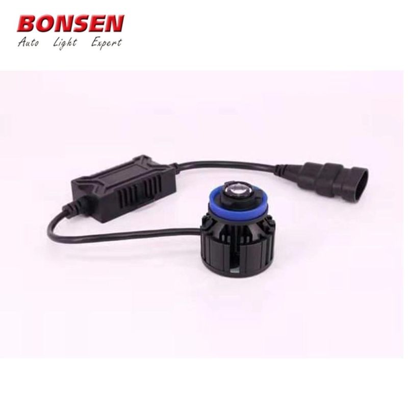 9005 H8 Laser LED Fog Light Lamp Irradiation Distance Over 3500m