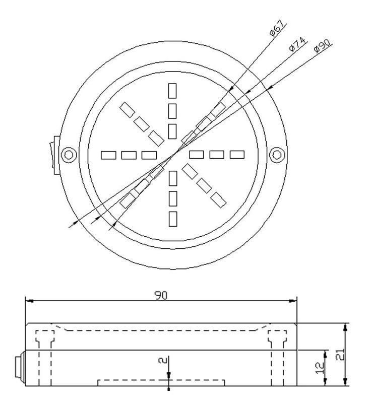 White RV Interior Dome Light RV LED Ceiling Light for Caravan Trailer Motorhomes Boat Yachts