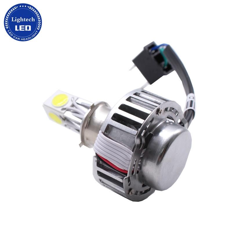 Mh3 Motorcycle Parts Three Sides 40W COB LED Motorcycle Headlight