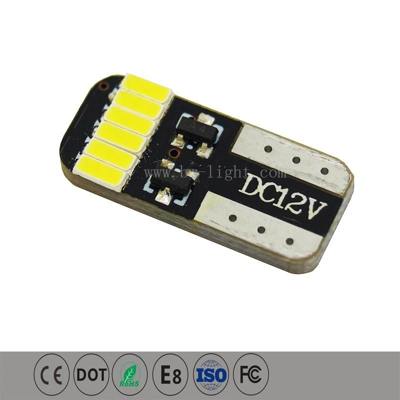 T10 LED Car Instrument Licenses Plate Light Bulb