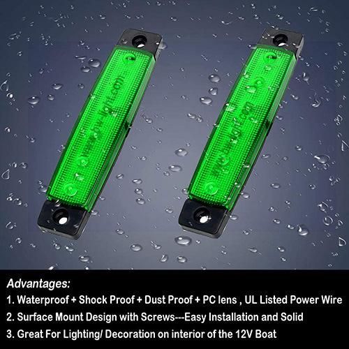 Green LED Boat Interior Light Strip Vessel Lamp (BD-006G2835A-G)