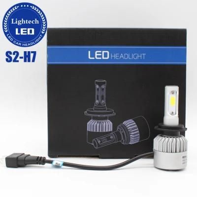 LED Headlight S2 COB 50W 8000lumen Waterproof Ce RoHS