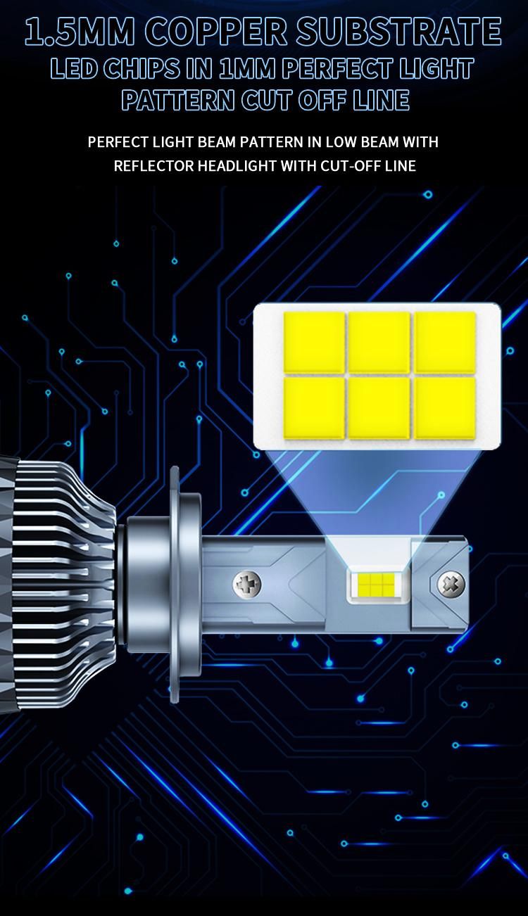 V30 IP68 Super Bright Auto Parts Rectangular Amber Angle Eye Wholesale Truck LED Headlight for Truck