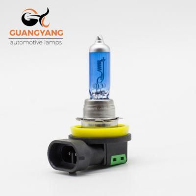 Hot Sale H11 12V 55W Blue Super White Car Fog Lamp Auto Haedlight Halogen Bulb