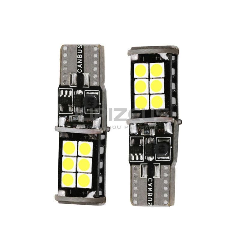 T10 Width Lamp 3030-15SMD Canbus Car Instrument Light License Plate Light