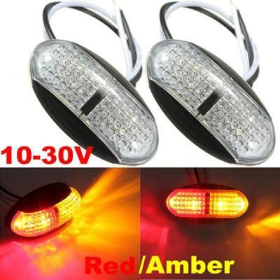 Oval LED Surface Mount Truck Side Marker Light