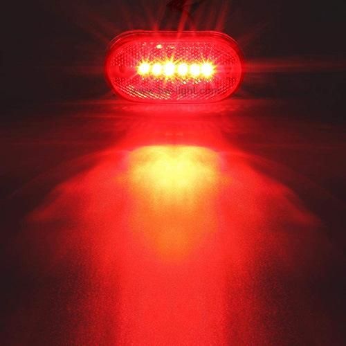 LED Trailer Side Marker Lights with Reflex Lens (BD-006R05AYA-R)