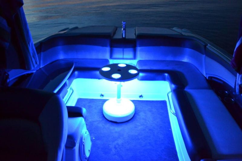 12V Waterproof White Blue Boat Navigation Lights for Bow and Stern Kayak