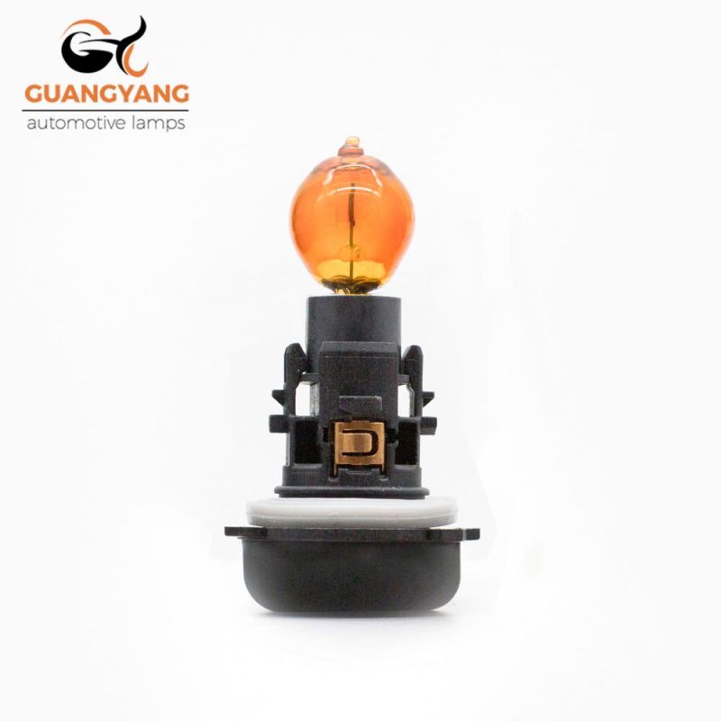 pH24W C5 Maple Leaf Amber Color Halogen Fog Light