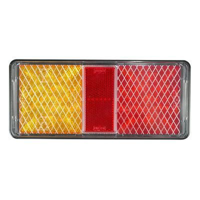 AAR Accessories Manufacturer High Quality 10-30V Rectangle LED Trailer Truck Turn Stop Tail Reflector Combination Rear Lights