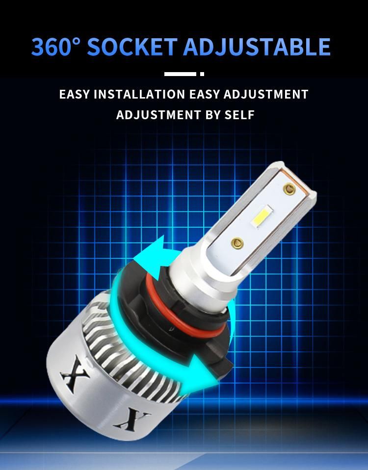 L8 Auto Lighting System 6000K LED Headlight 60W H1 H4 H7 H11 9005 9006 Car LED Bulb LED Headlight