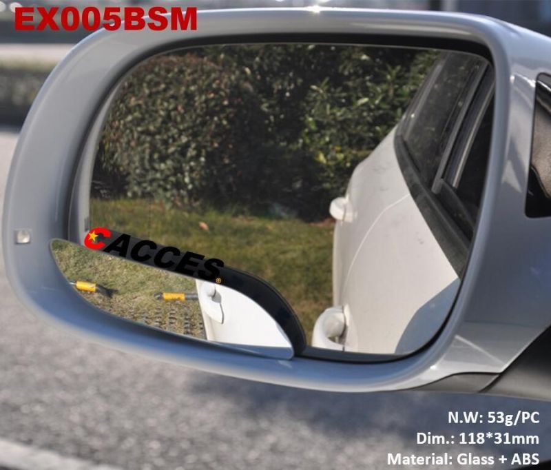New Auto Wide Angle Blind Spot Mirror,Universal Adjustable Blind Spot Wing/Side Mirror,HD Glass Rear View Mirror, Car Auxiliary Mirror Lens for Cars/Trucks/Suvs