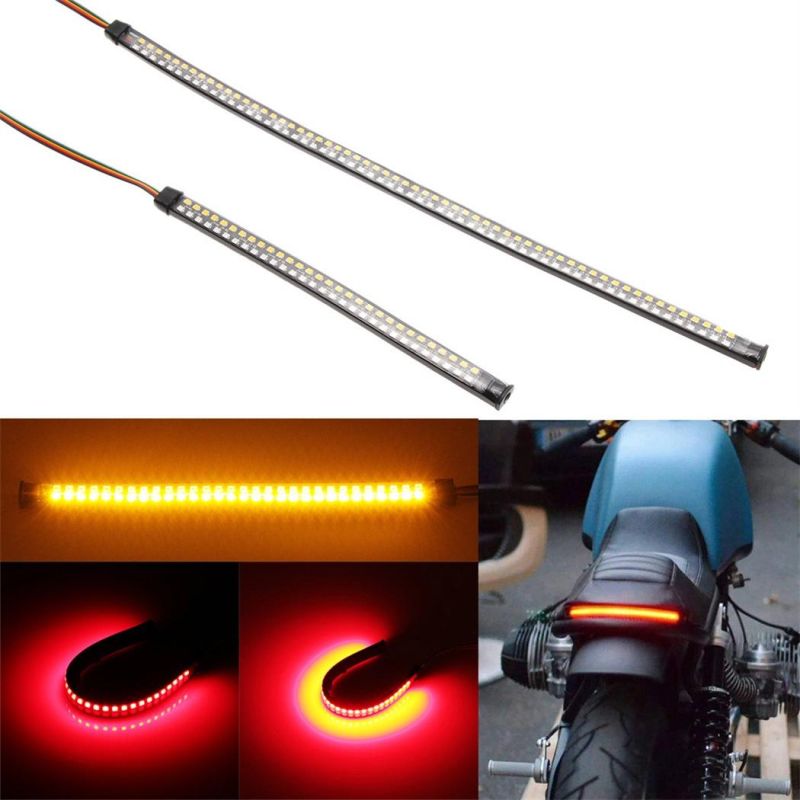 Motorcycle Modified LED Light Bar Turn Signal Light Brake Taillight