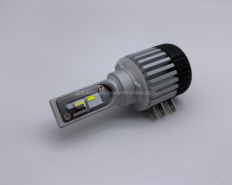 30W 6000lm Canbus Fan Built in H15 Car LED Headlight with DRL