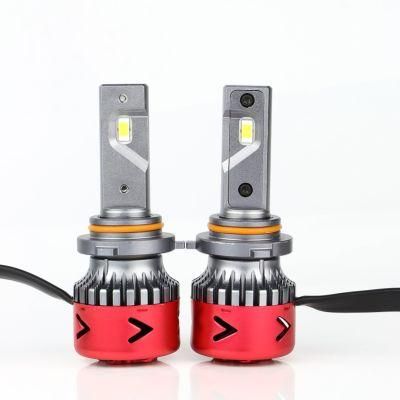 V11s New Auto Car LED Bulbs 12V 24V LED Light Cheap Fanless 9004 9 LED Headlamps